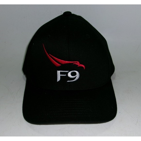 OTTO Other - OTTO SpaceX F9 Adjustable Strapback Hat – Black (S‑M)
